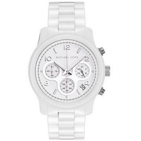 michael kors mk5161 ladies ceramic chronograph|Michael Kors Ceramic Chronograph Quartz White Dial Ladies .